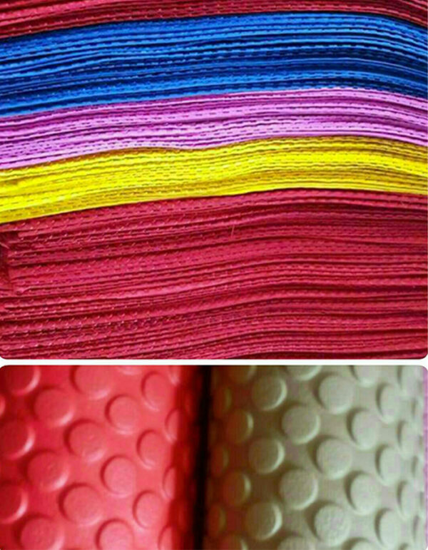 แผ่นยาง eva ลายกระดุม