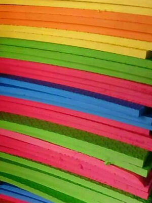 แผ่นยาง eva สีสดต่างๆหนา